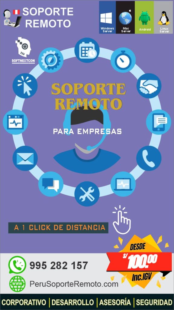 PERU Soporte Remoto para Empresas